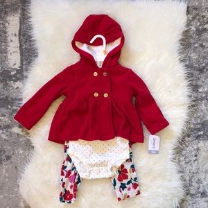 Carters baby girl holiday winter outfit